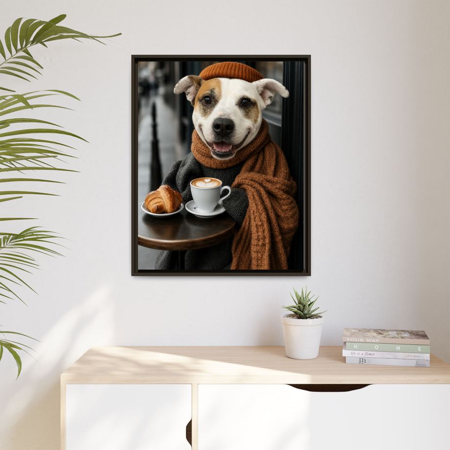 Framed 24x30 Espresso context