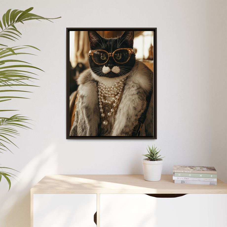 Framed 24x30 Espresso context