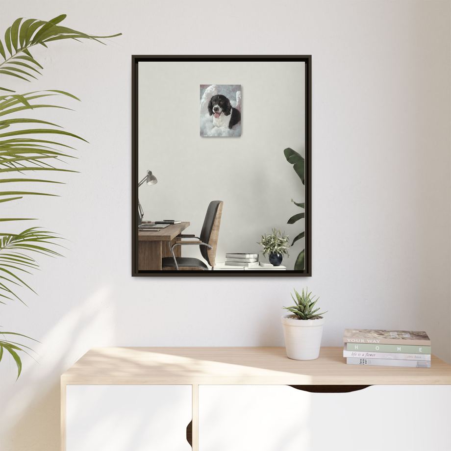 Framed 24x30 Espresso context