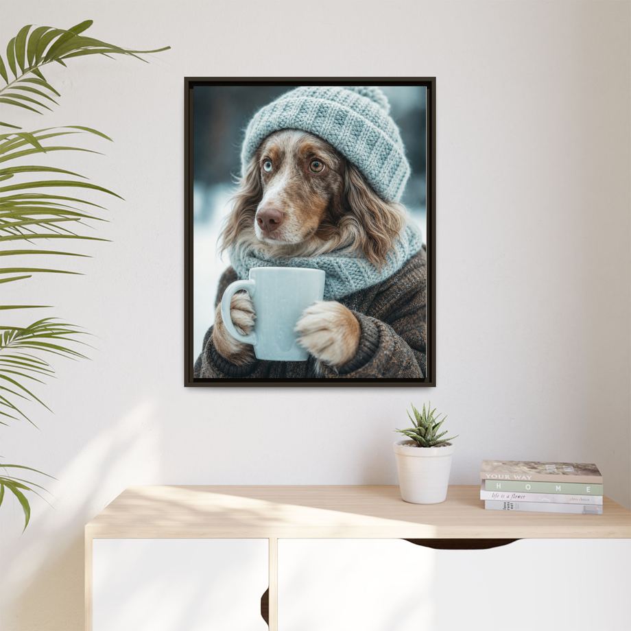 Framed 24x30 Espresso context