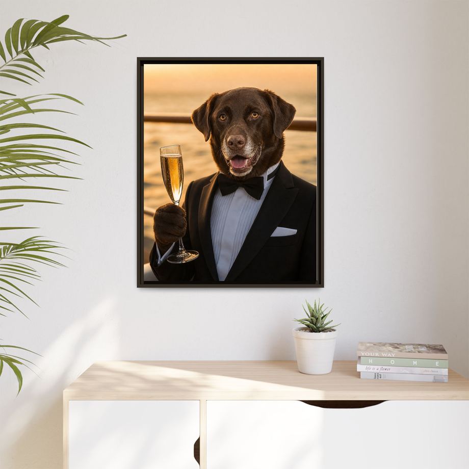 Framed 24x30 Espresso context