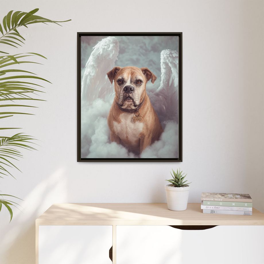 Framed 24x30 Espresso context