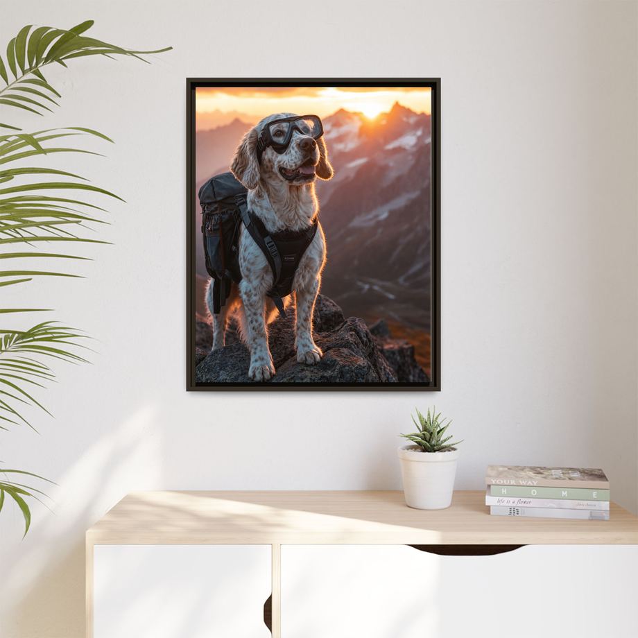 Framed 24x30 Espresso context