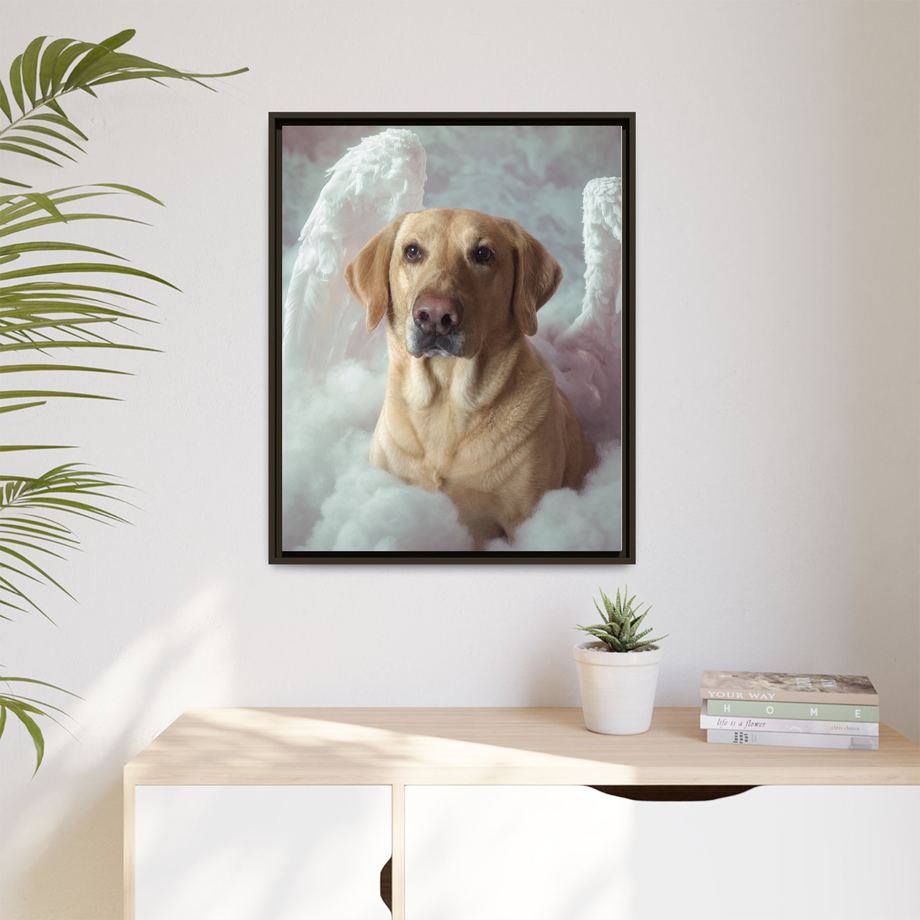 Framed 24x30 Espresso context