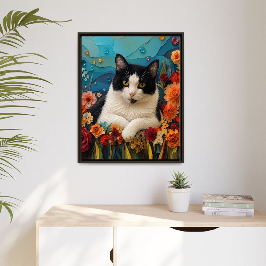 Framed 24x30 Espresso context