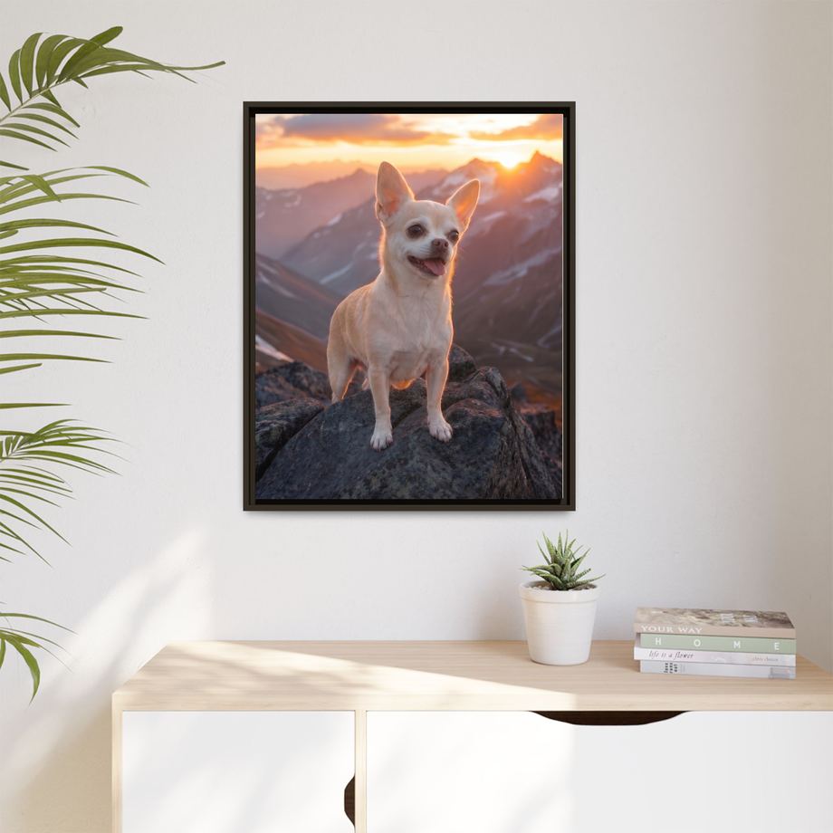 Framed 24x30 Espresso context