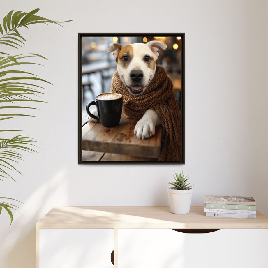 Framed 24x30 Espresso context