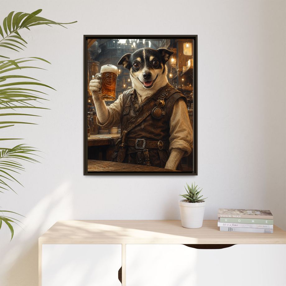 Framed 24x30 Espresso context
