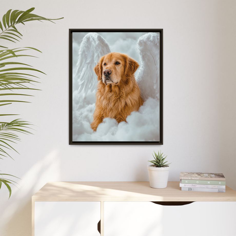 Framed 24x30 Espresso context