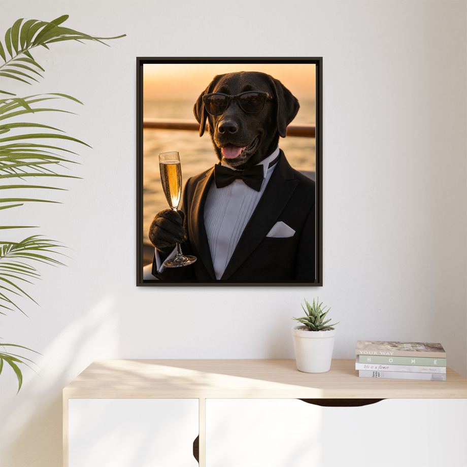 Framed 24x30 Espresso context