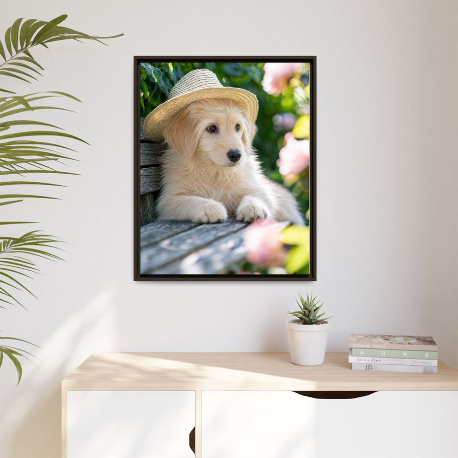 Framed 24x30 Espresso context