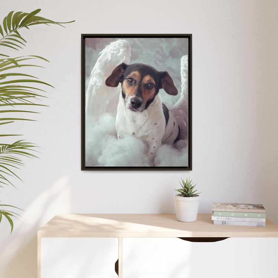 Framed 24x30 Espresso context