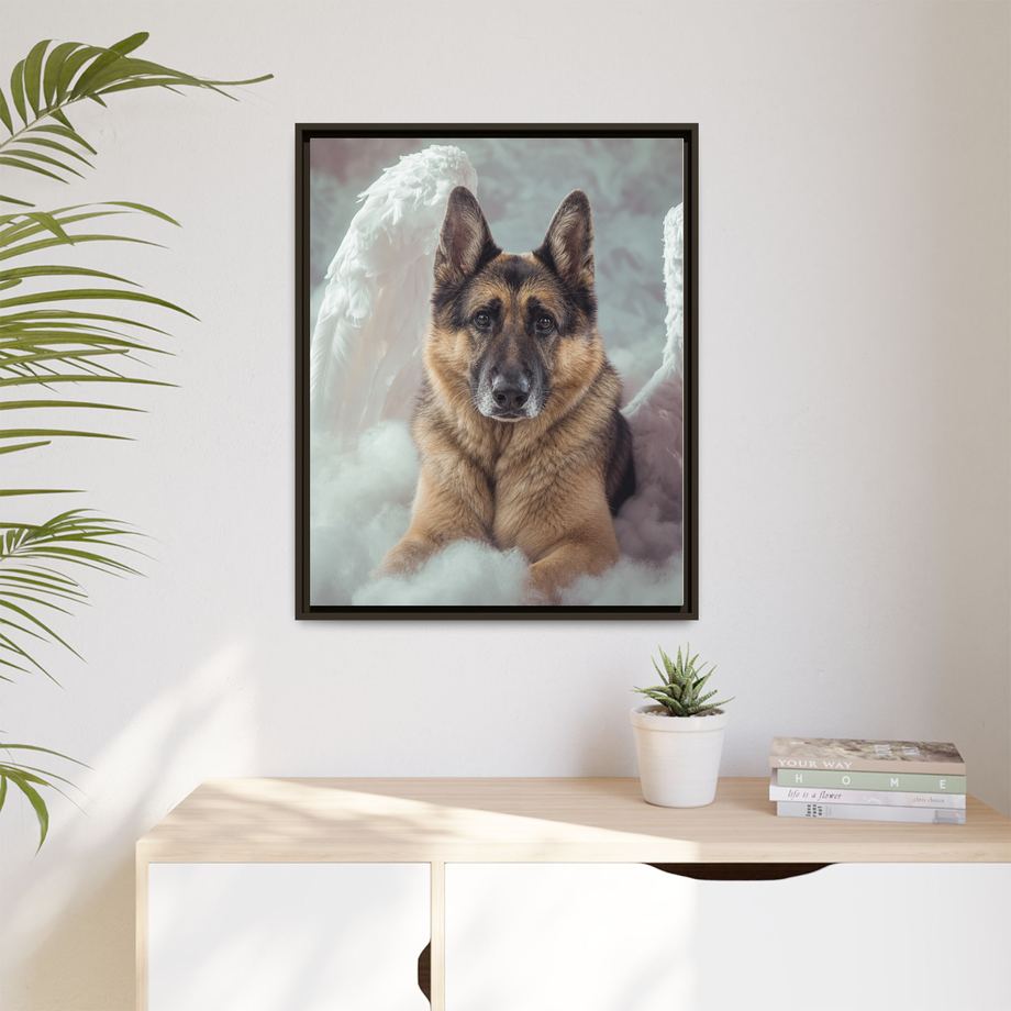 Framed 24x30 Espresso context
