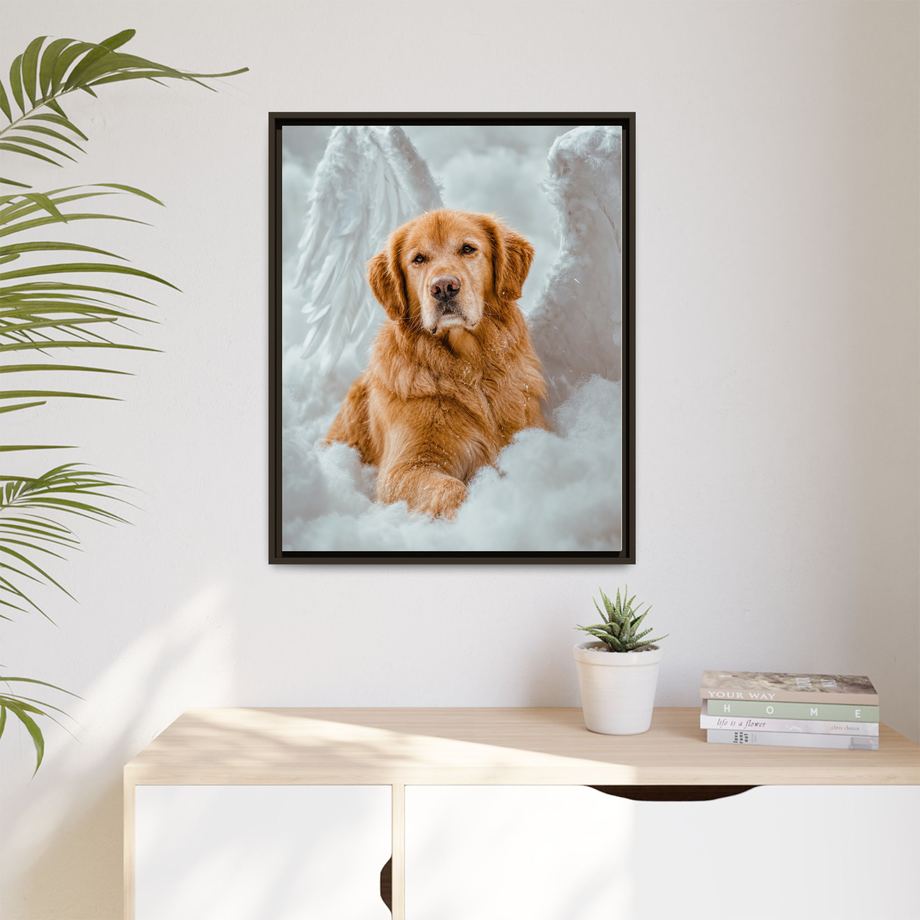Framed 24x30 Espresso context