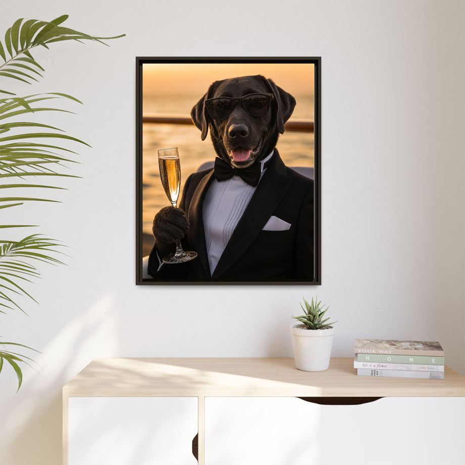 Framed 24x30 Espresso context