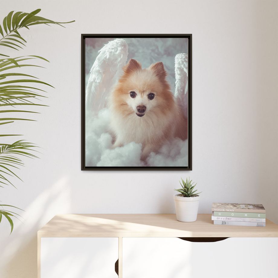 Framed 24x30 Espresso context