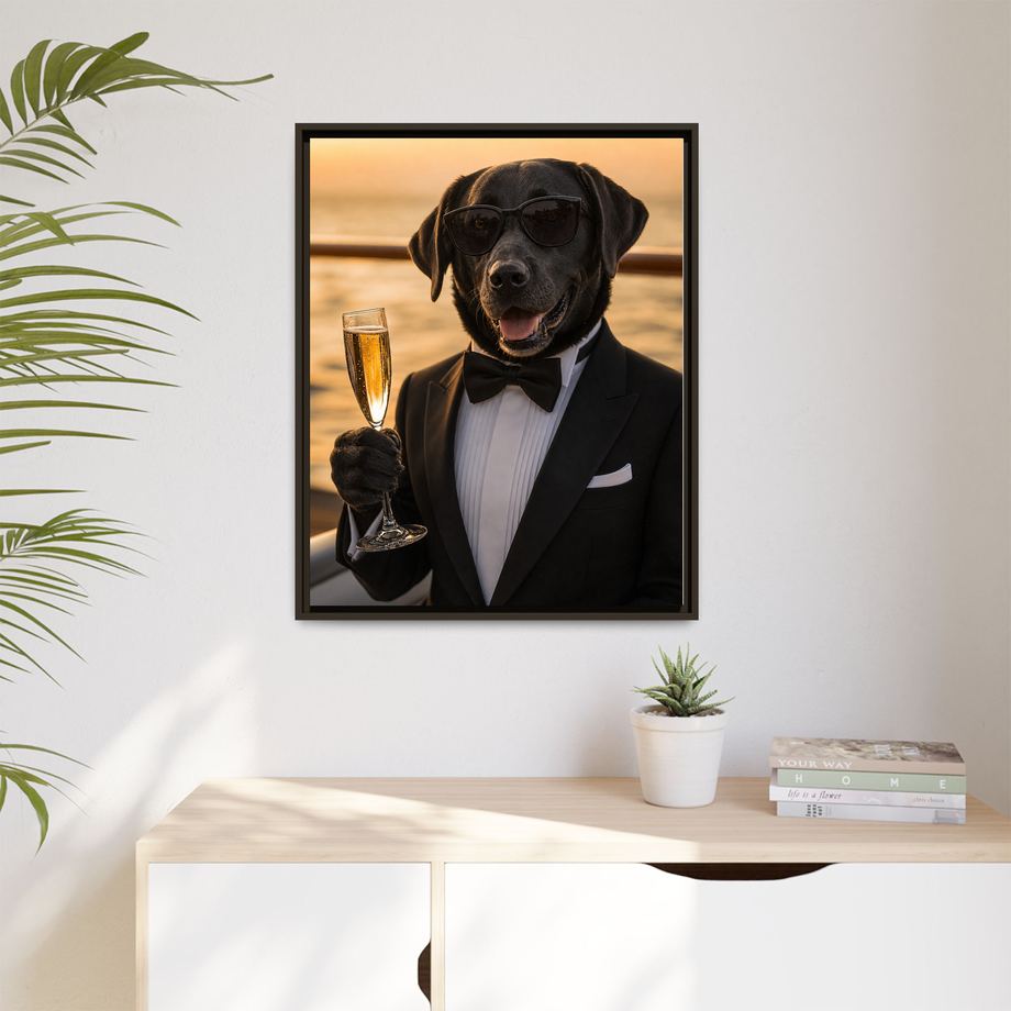 Framed 24x30 Espresso context