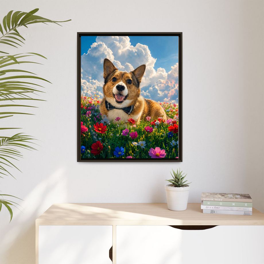 Framed 24x30 Espresso context