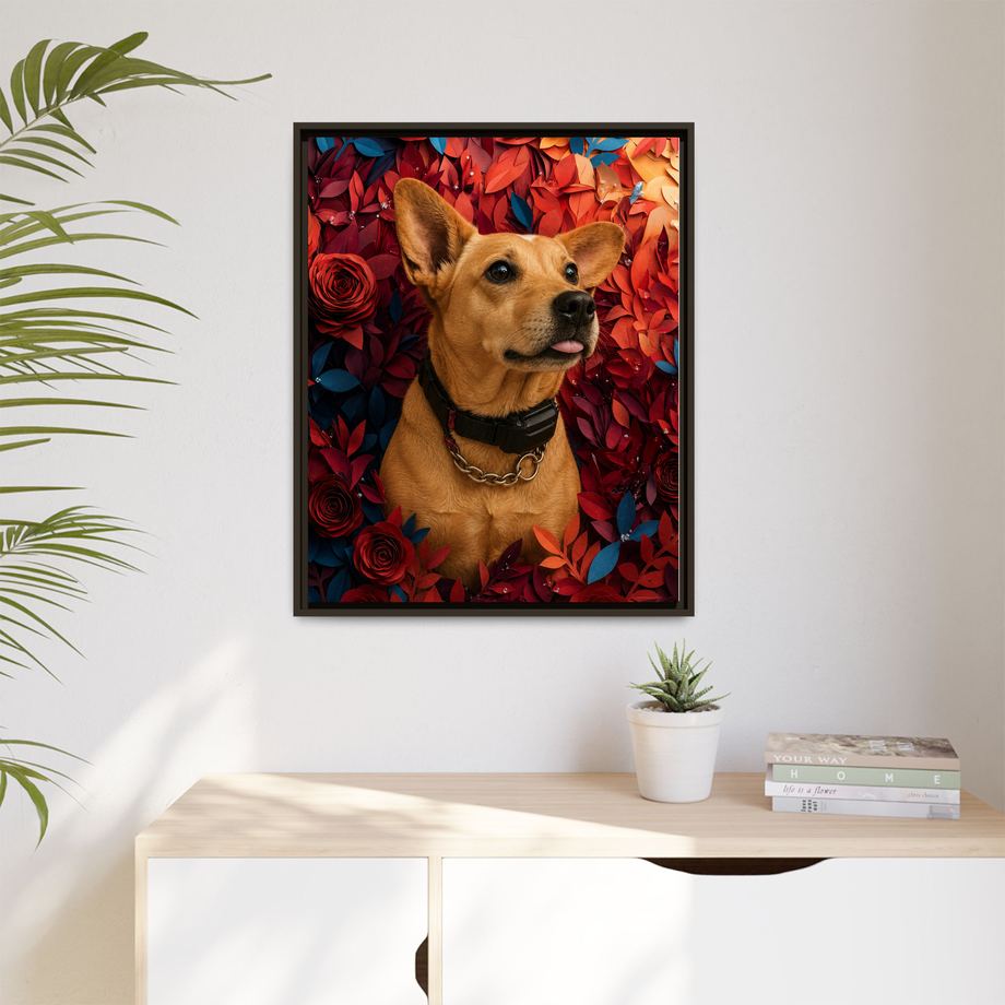 Framed 24x30 Espresso context