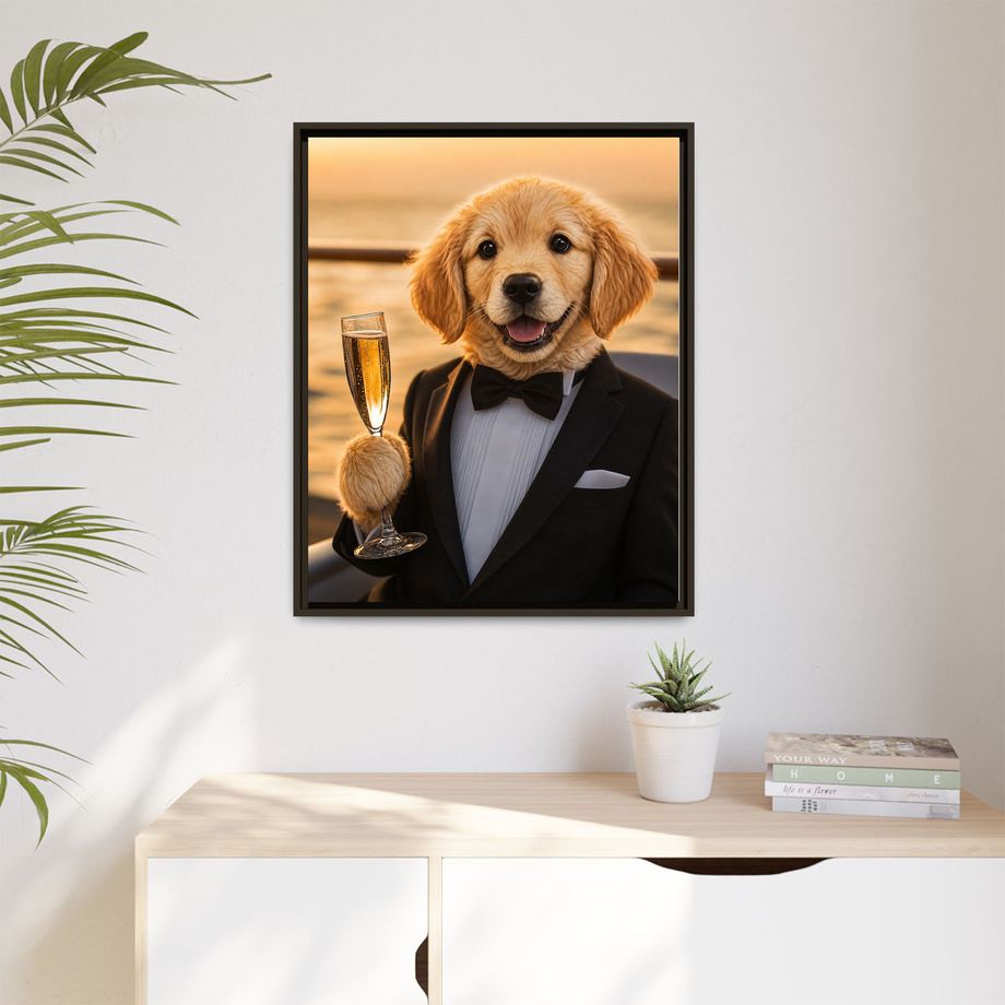 Framed 24x30 Espresso context