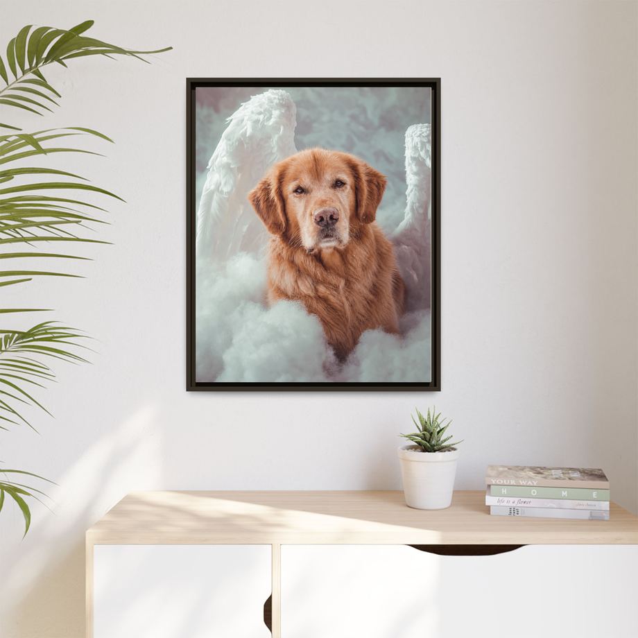 Framed 24x30 Espresso context