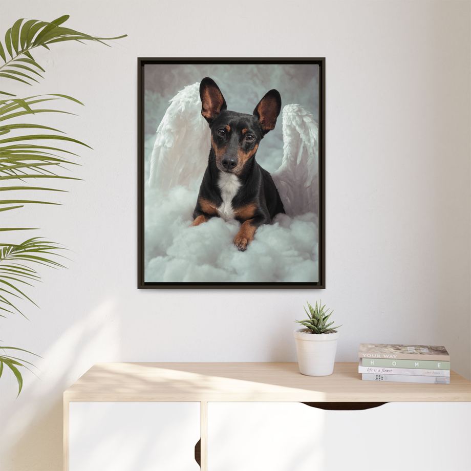 Framed 24x30 Espresso context