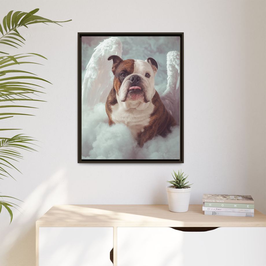 Framed 24x30 Espresso context