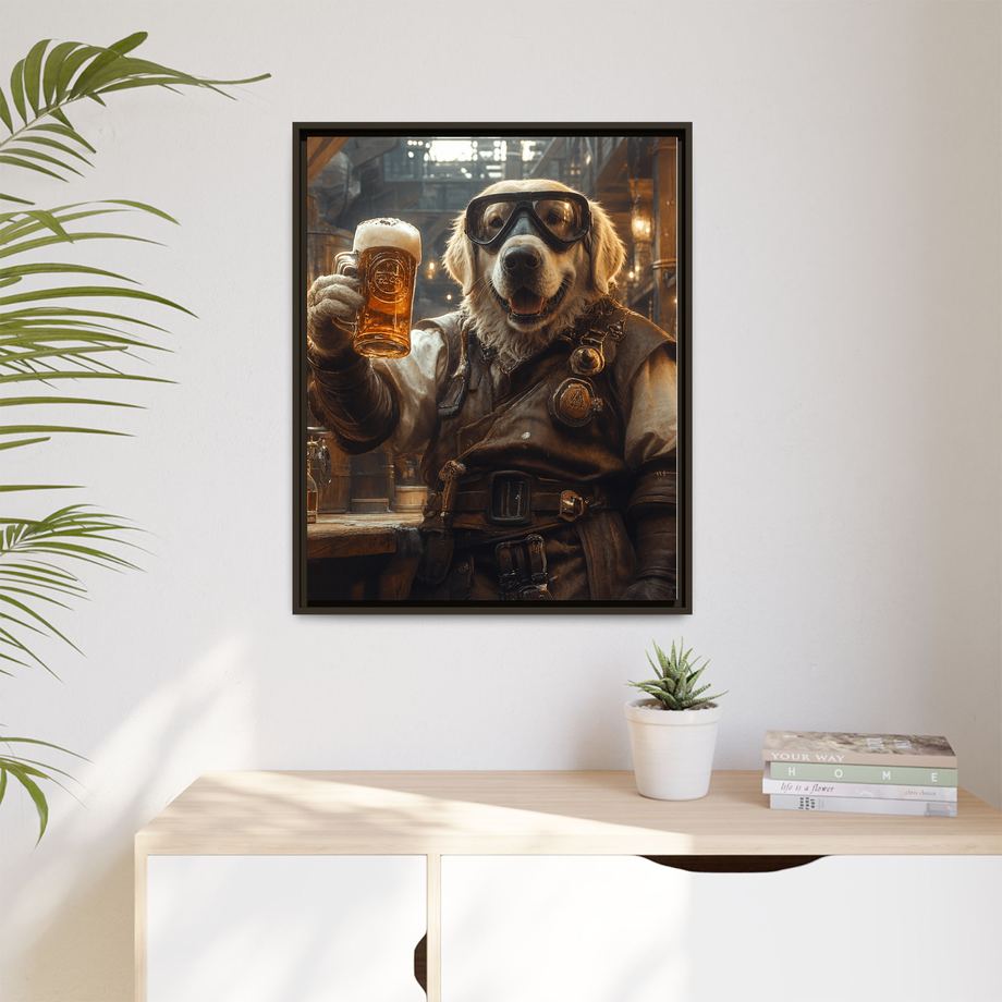 Framed 24x30 Espresso context