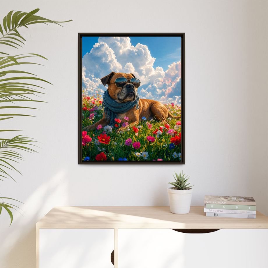 Framed 24x30 Espresso context