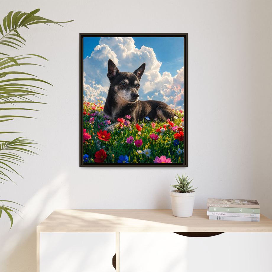 Framed 24x30 Espresso context