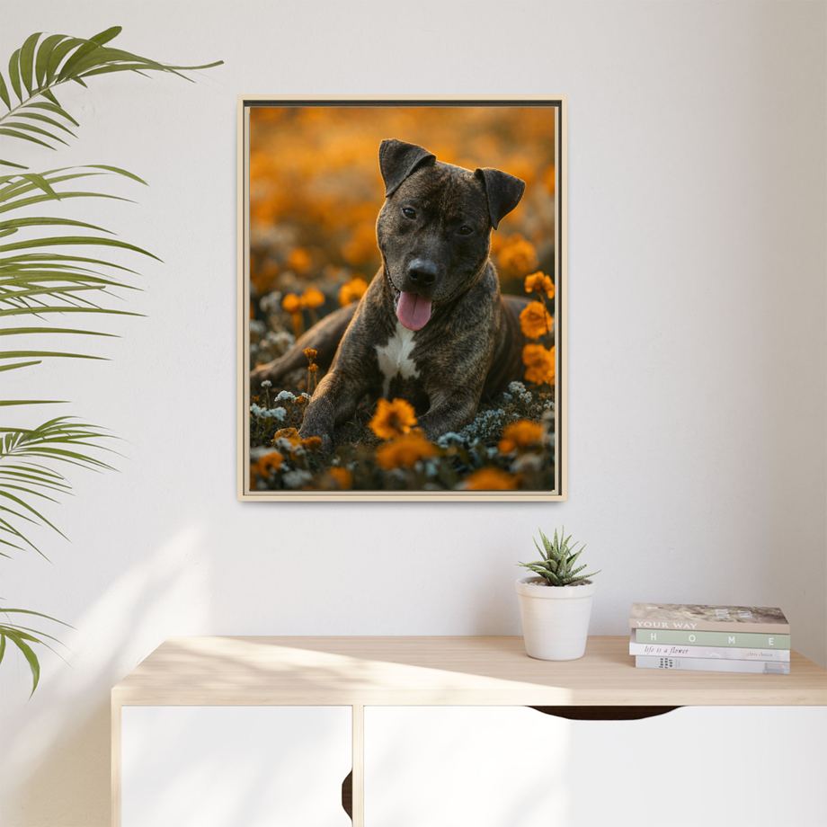 Framed 24x30 Natural context