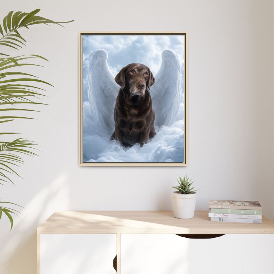Framed 24x30 Natural context