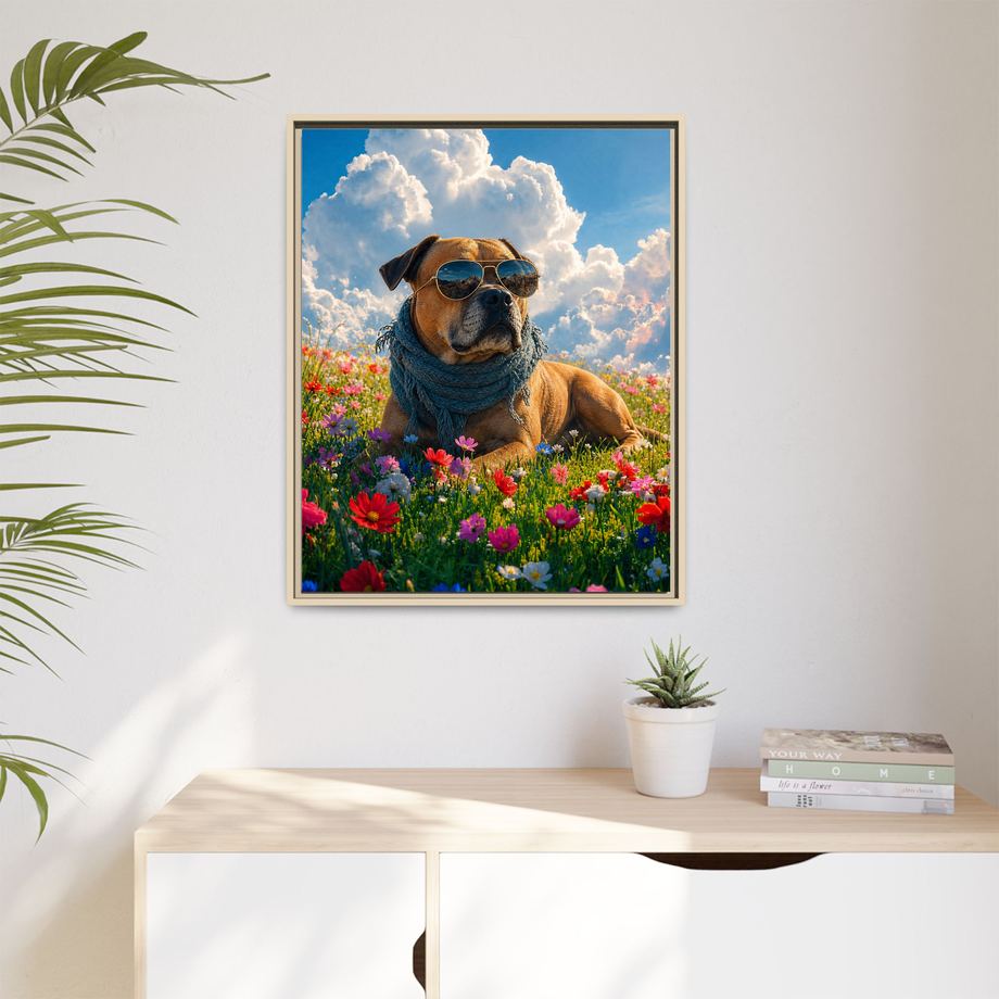 Framed 24x30 Natural context