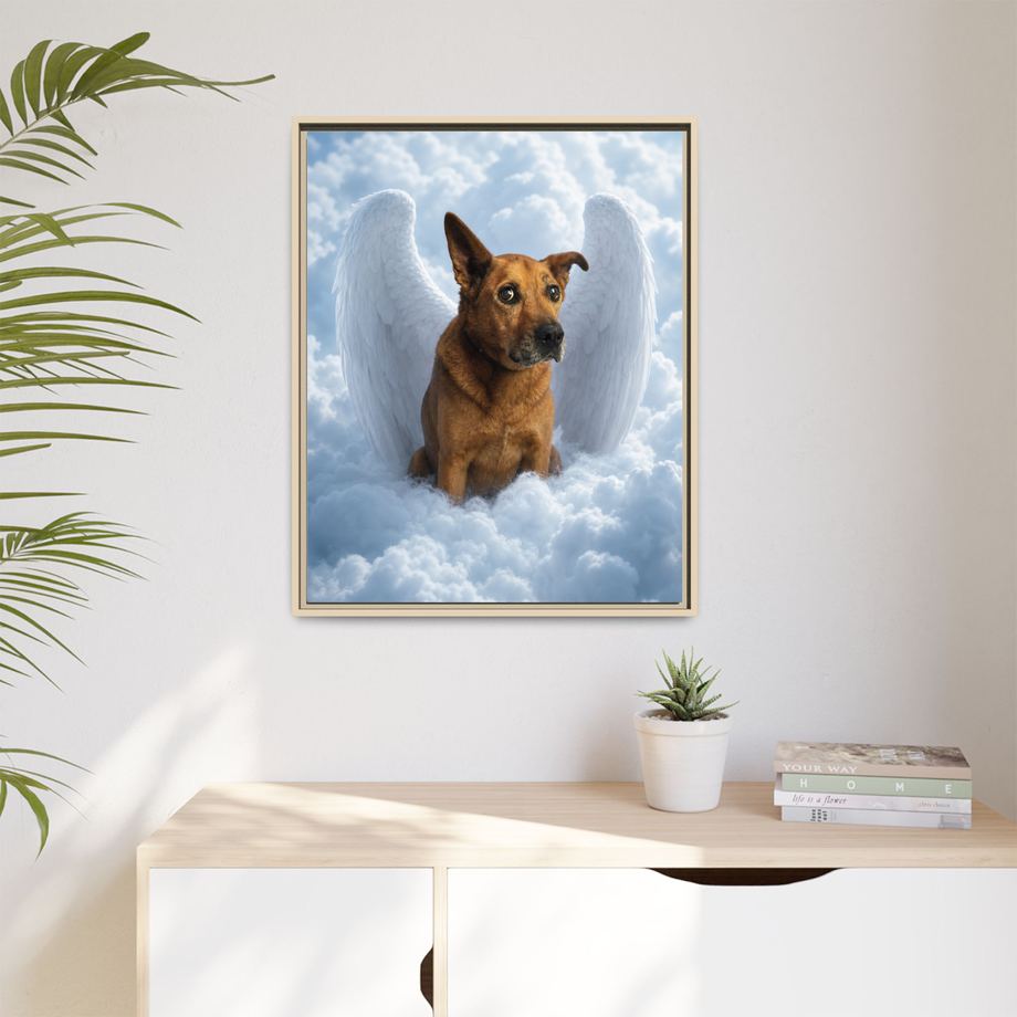 Framed 24x30 Natural context