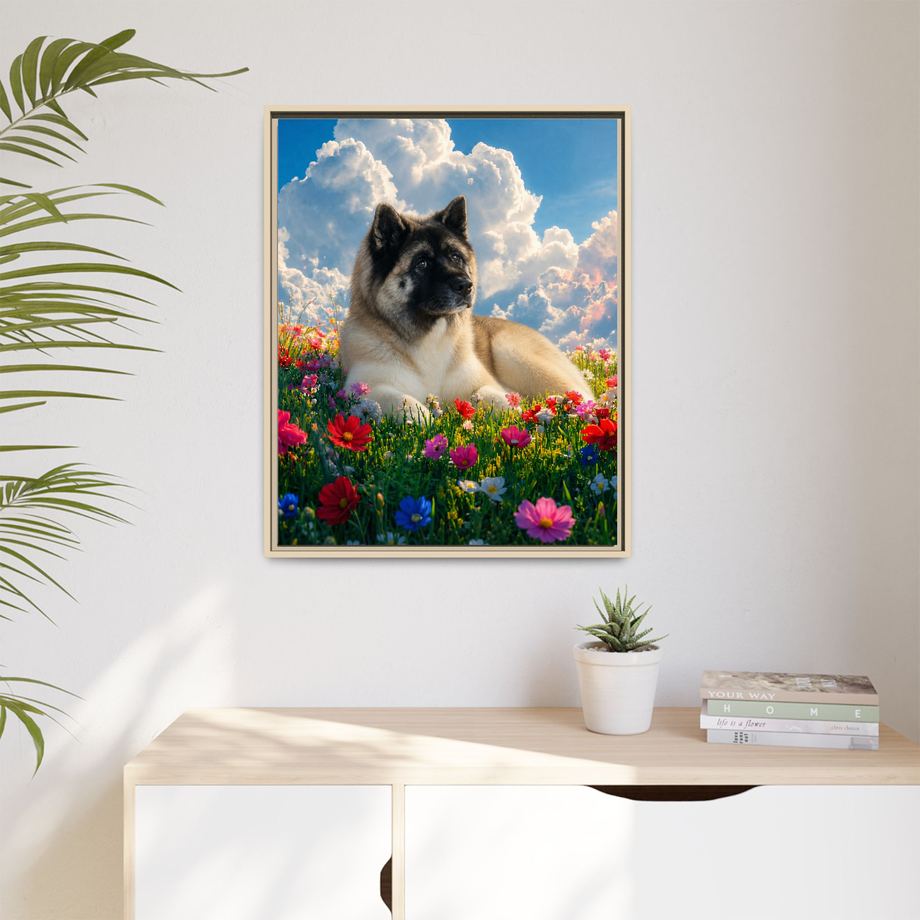 Framed 24x30 Natural context