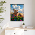 Framed 24x30 Natural context