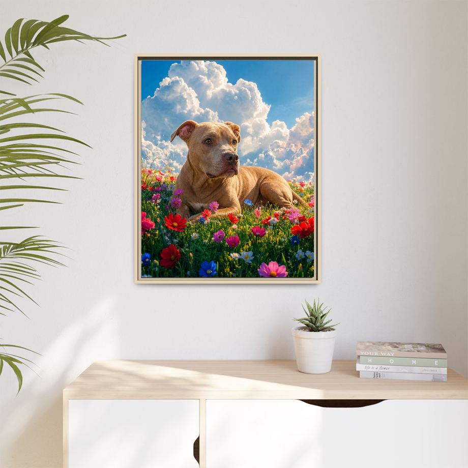 Framed 24x30 Natural context