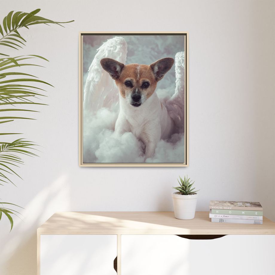 Framed 24x30 Natural context