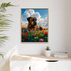 Framed 24x30 Natural context