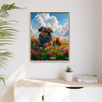 Framed 24x30 Natural context