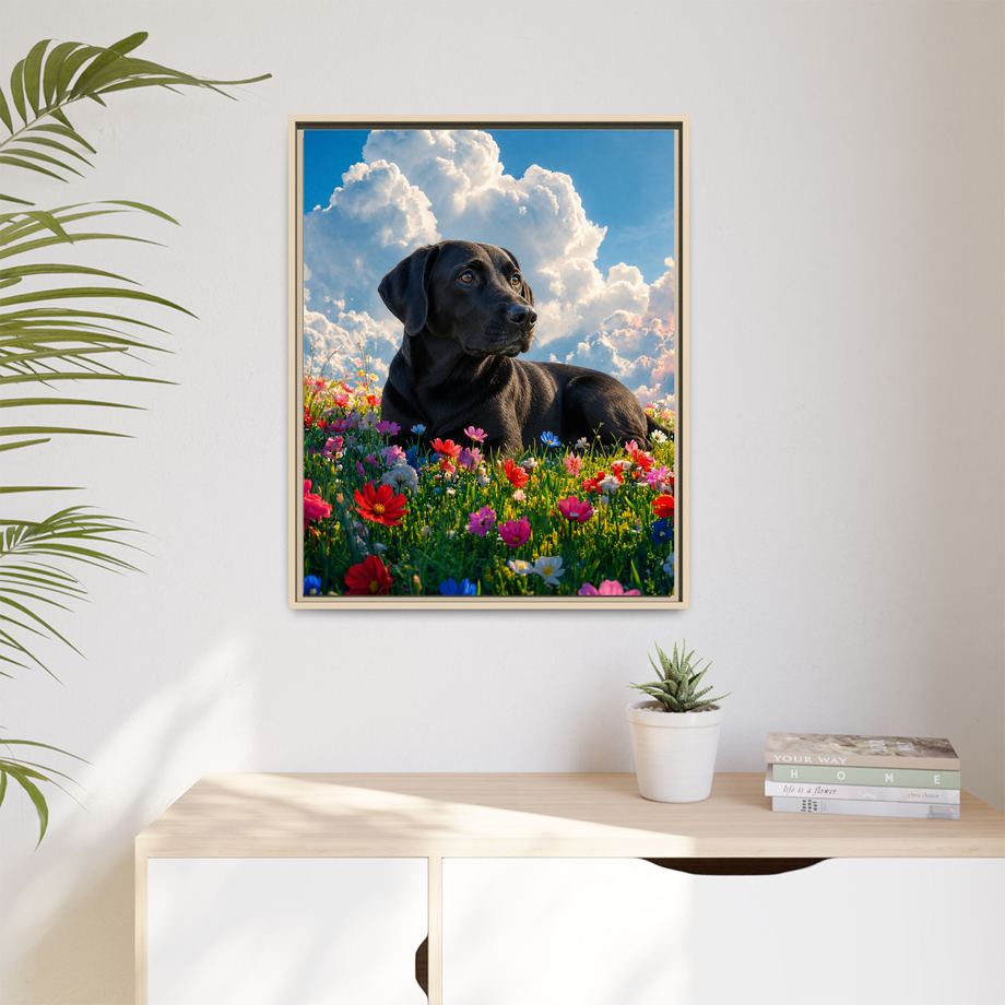 Framed 24x30 Natural context