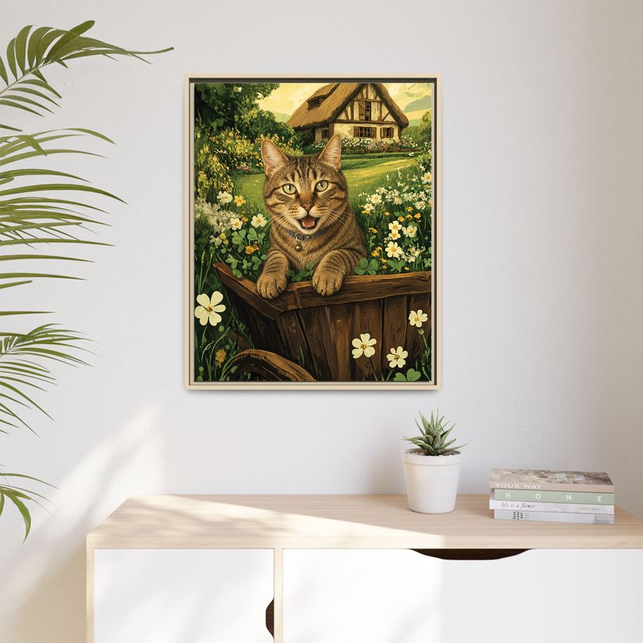Framed 24x30 Natural context