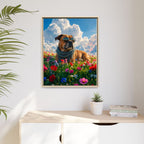 Framed 24x30 Natural context