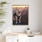Framed 24x30 Natural context