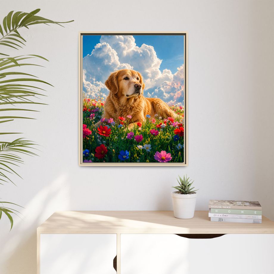 Framed 24x30 Natural context