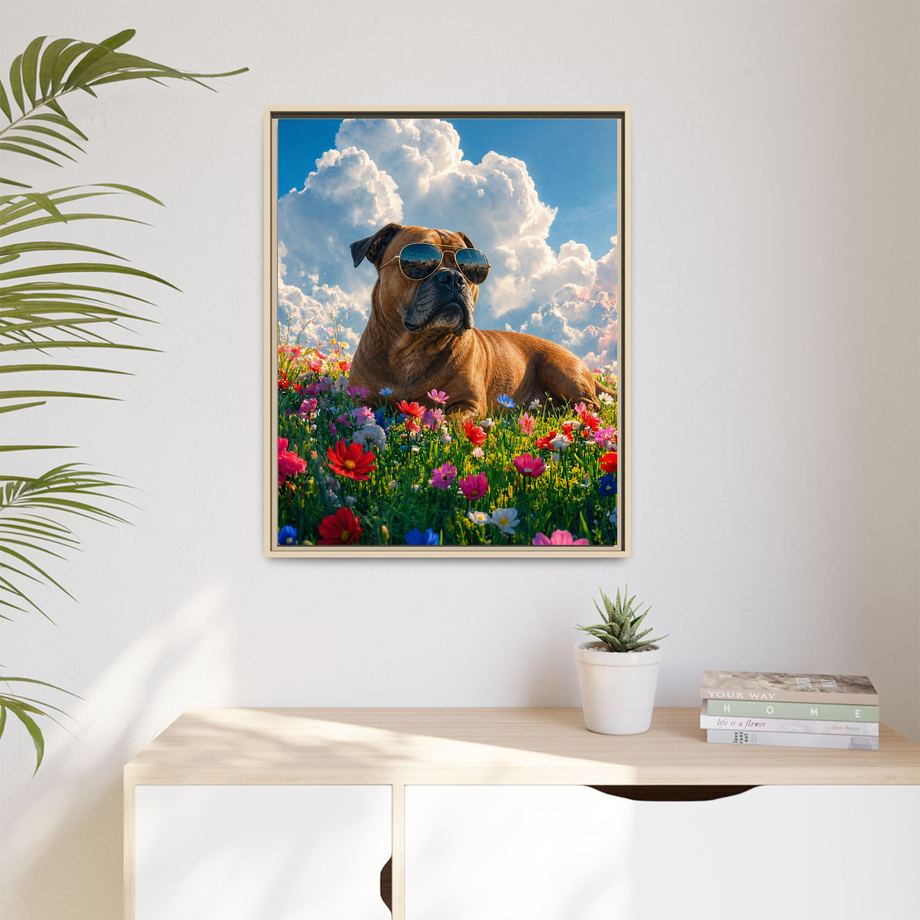 Framed 24x30 Natural context
