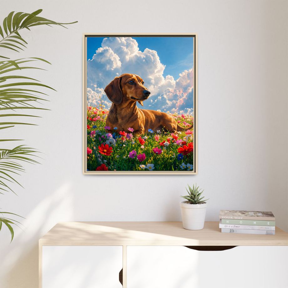 Framed 24x30 Natural context