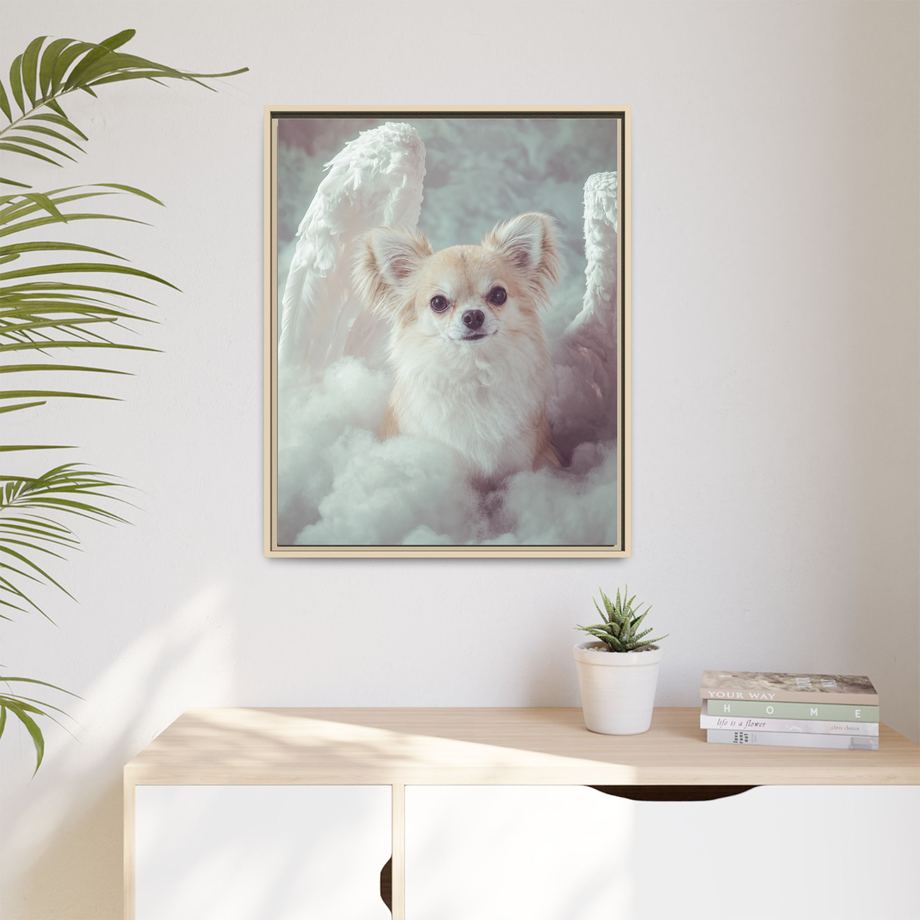 Framed 24x30 Natural context
