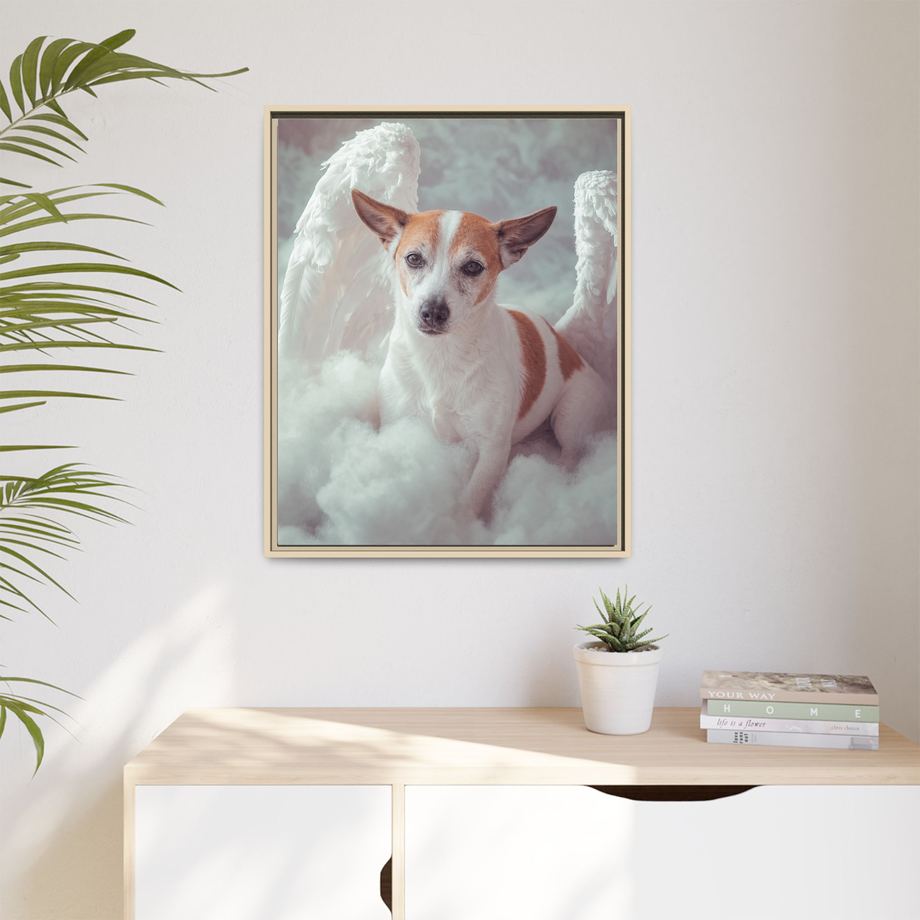 Framed 24x30 Natural context