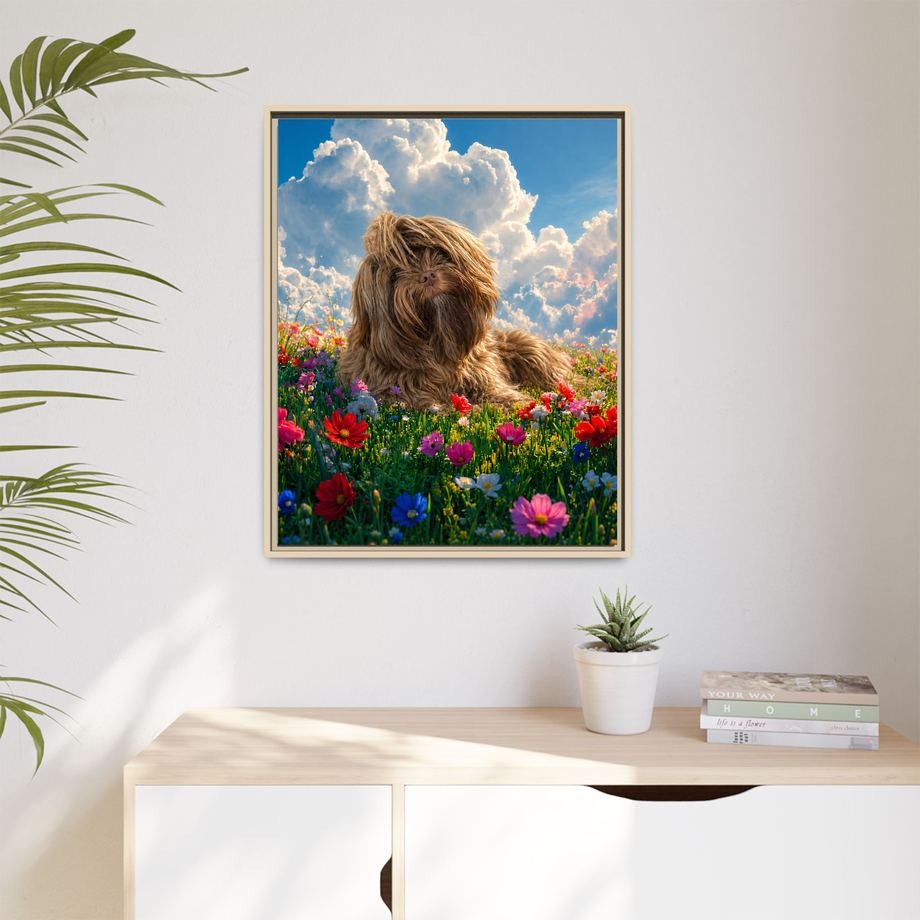 Framed 24x30 Natural context